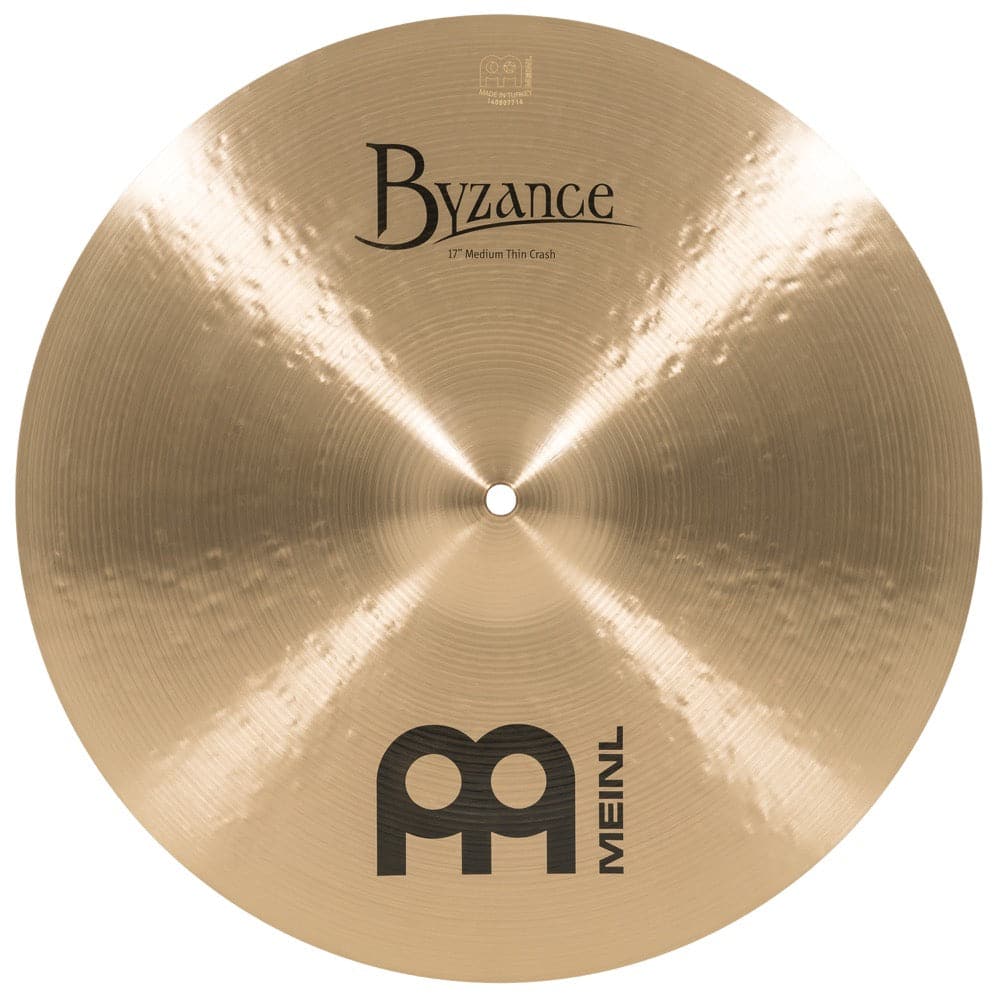 Meinl Byzance Traditional Medium Thin Crash Cymbal 17