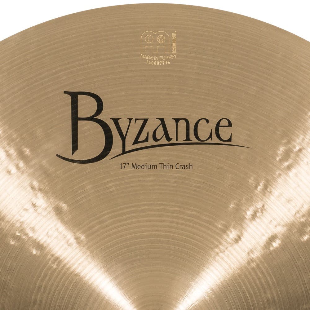 Meinl Byzance Traditional Medium Thin Crash Cymbal 17