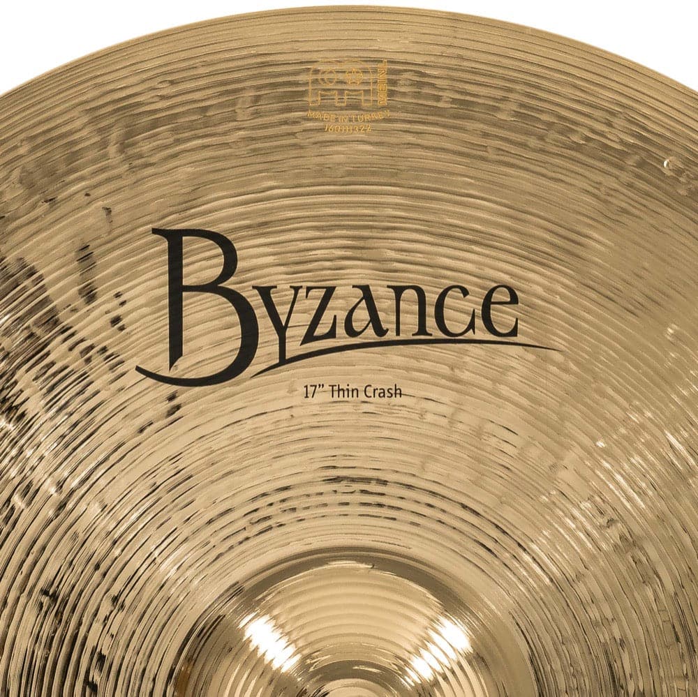 Meinl Byzance Brilliant Thin Crash Cymbal 17