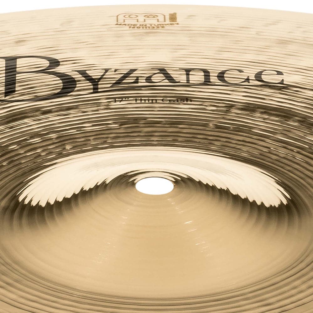 Meinl Byzance Brilliant Thin Crash Cymbal 17
