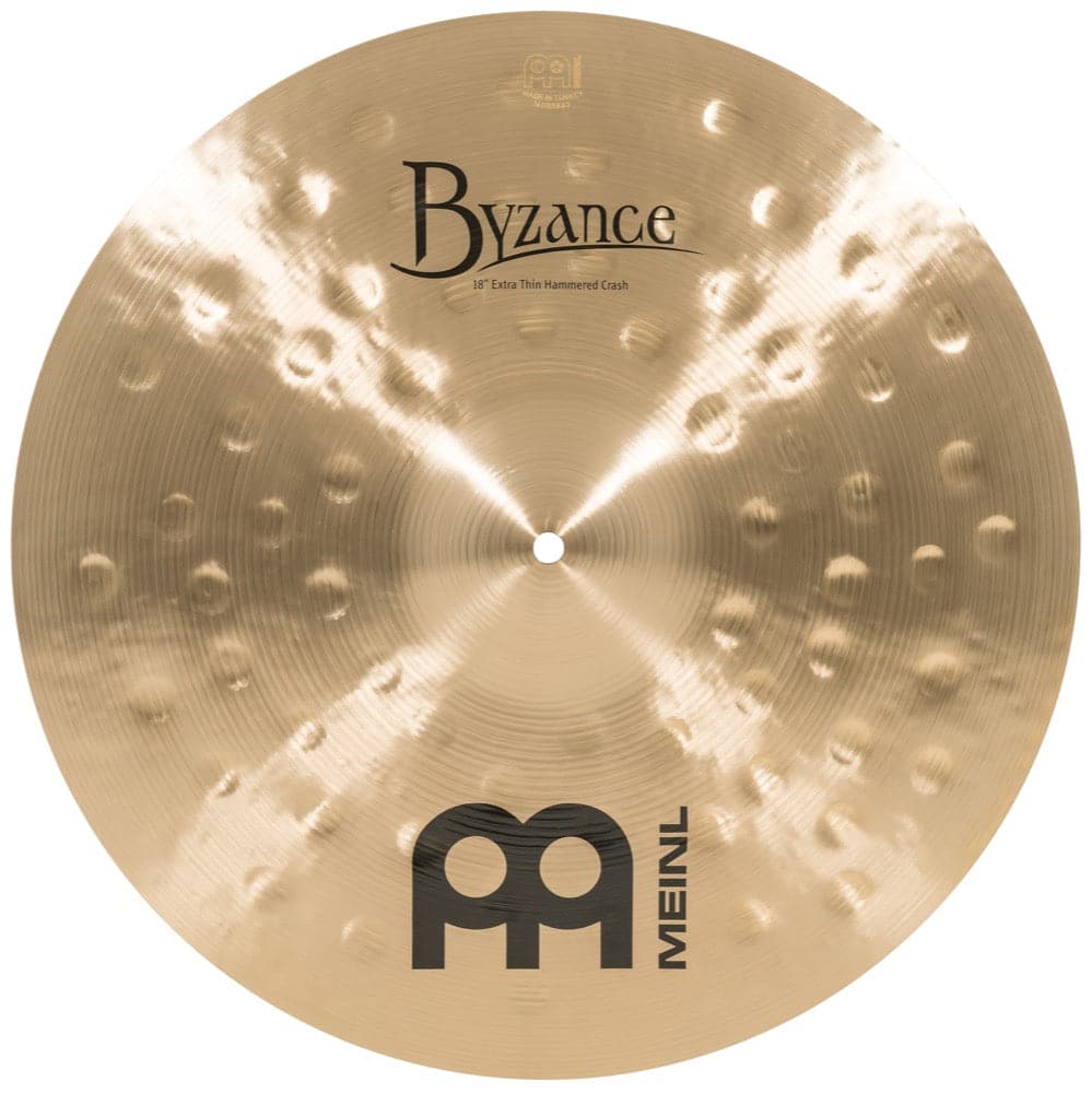 Meinl Byzance Traditional Extra Thin Hammered Crash Cymbal 18