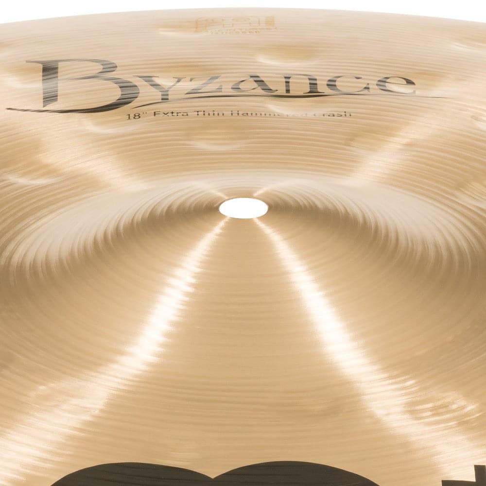 Meinl Byzance Traditional Extra Thin Hammered Crash Cymbal 18