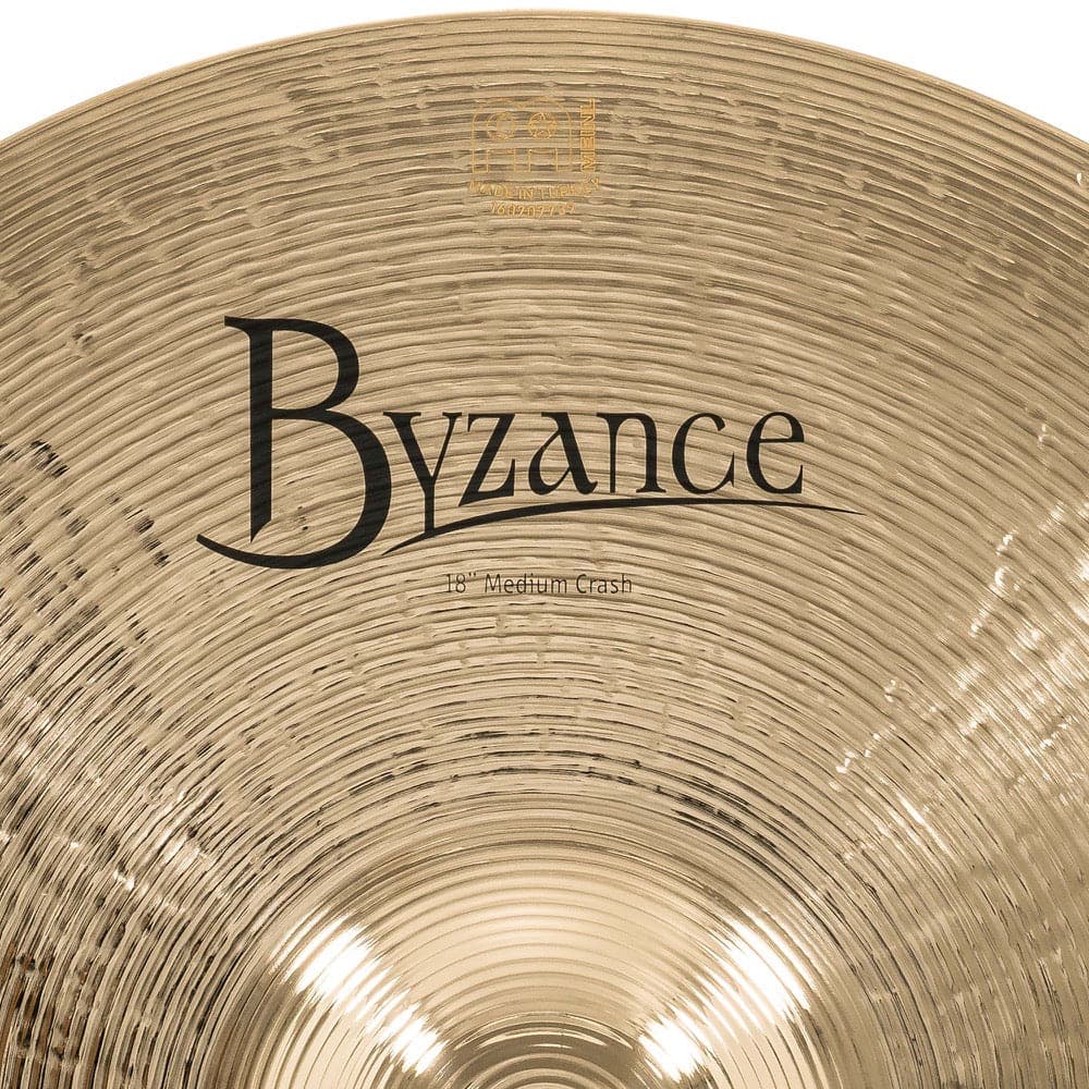 Meinl Byzance Brilliant Medium Crash Cymbal 18