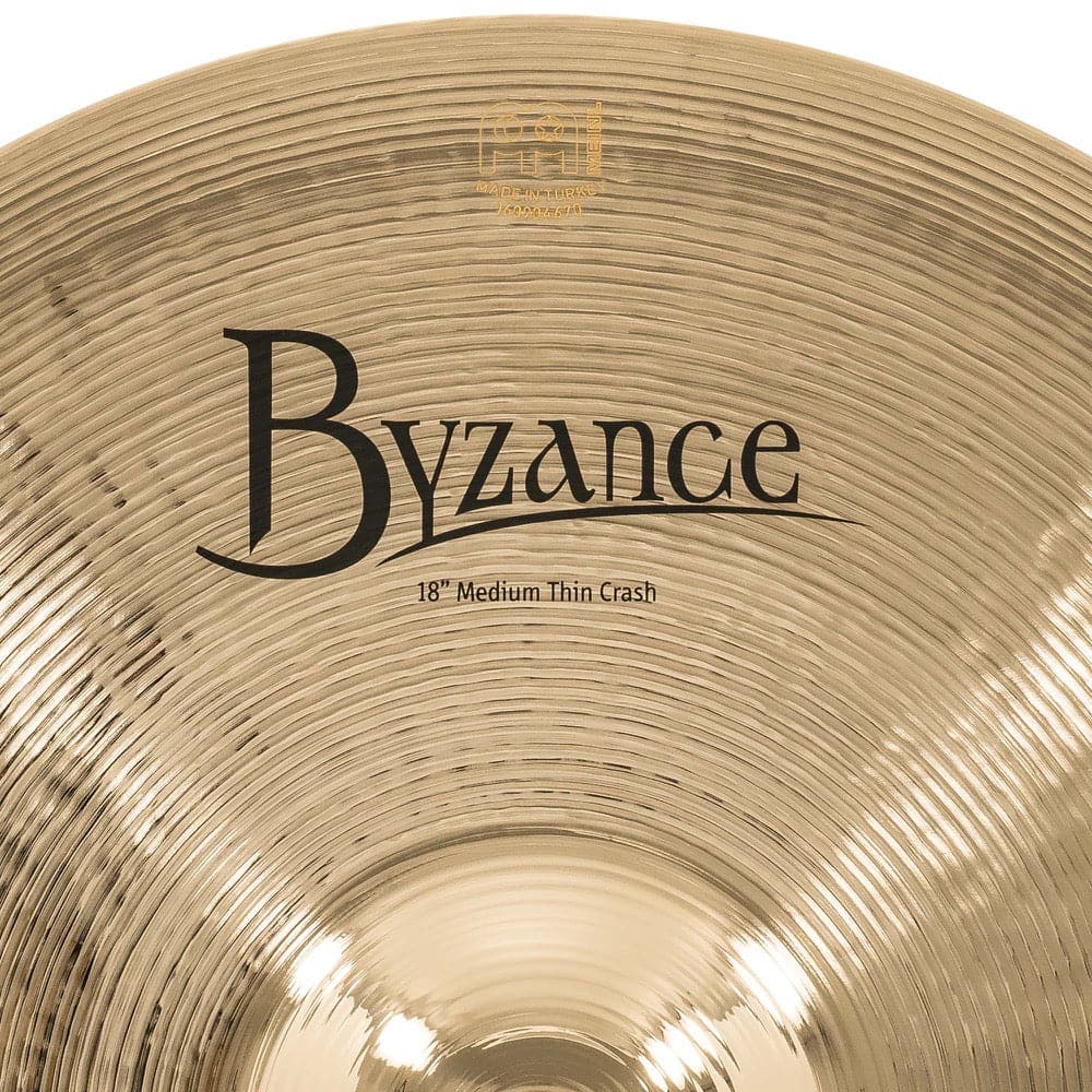Meinl Byzance Brilliant Medium Thin Crash Cymbal 18