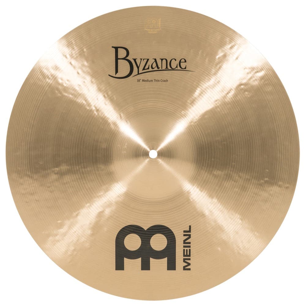 Meinl Byzance Traditional Medium Thin Crash Cymbal 18