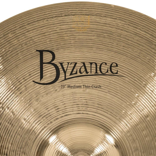Meinl Byzance Brilliant Medium Thin Crash Cymbal 19
