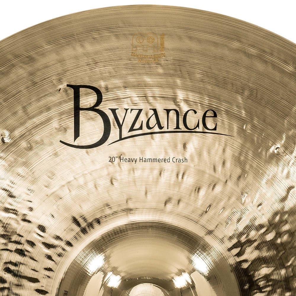 Meinl Cymbals B20HHC-B Byzance Brilliant 20-Inch Heavy Hammered Crash