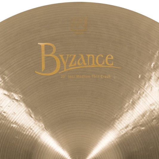 Meinl Byzance Jazz Medium Thin Crash Cymbal 20"