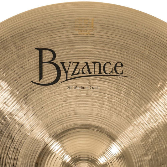 Meinl Byzance Brilliant Medium Crash Cymbal 20
