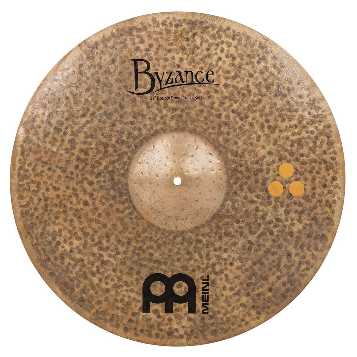 Meinl Byzance Dark Double Down Crash Ride Cymbal 21"