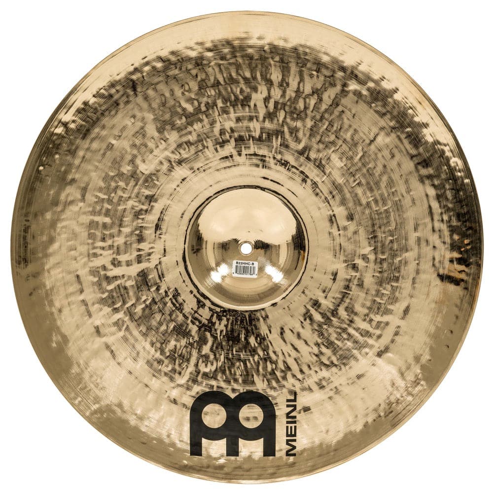 Meinl Cymbals B22HHC-B Byzance Brilliant 22-Inch Heavy Hammered Crash