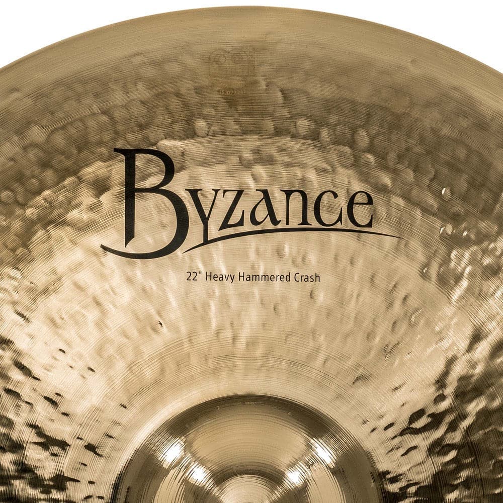 Meinl Cymbals B22HHC-B Byzance Brilliant 22-Inch Heavy Hammered Crash
