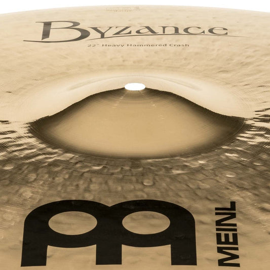 Meinl Cymbals B22HHC-B Byzance Brilliant 22-Inch Heavy Hammered Crash