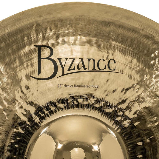 Meinl Cymbals B22HHR-B Byzance Brilliant 22-Inch Heavy Hammered Ride