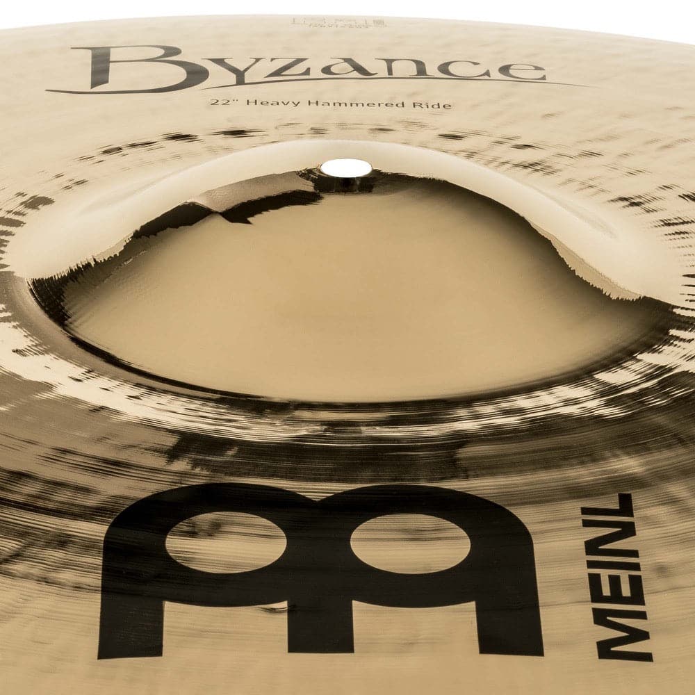 Meinl Cymbals B22HHR-B Byzance Brilliant 22-Inch Heavy Hammered Ride