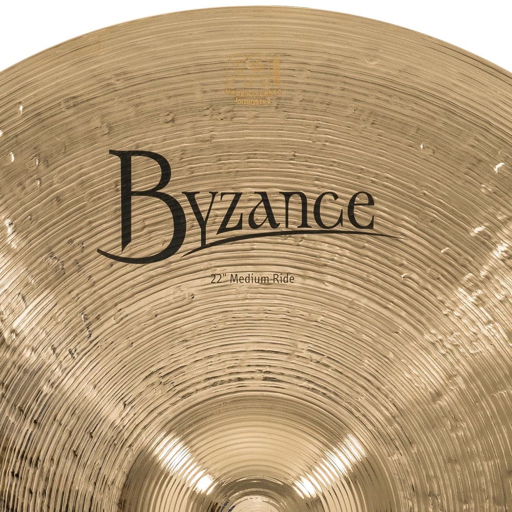 Meinl Byzance Brilliant Medium Ride Cymbal 22