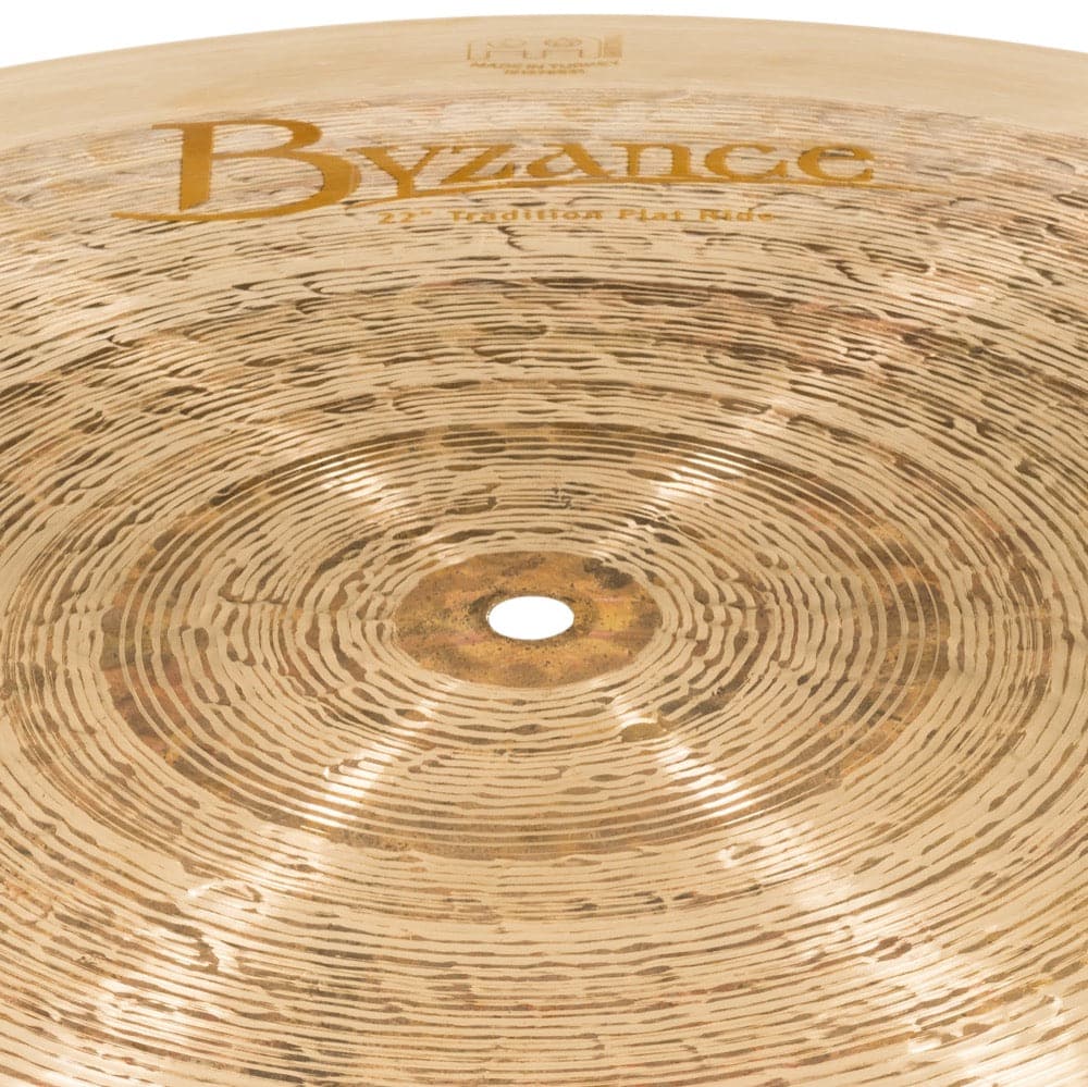 Meinl Byzance Jazz Tradition Flat Ride Cymbal 22"