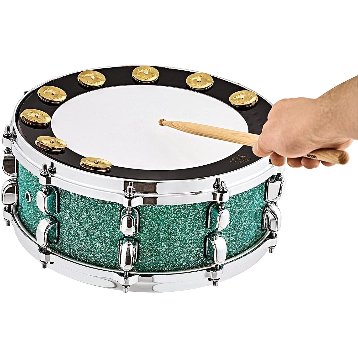 Meinl Backbeat Pro Tambourine 13" w/Steel Jingles