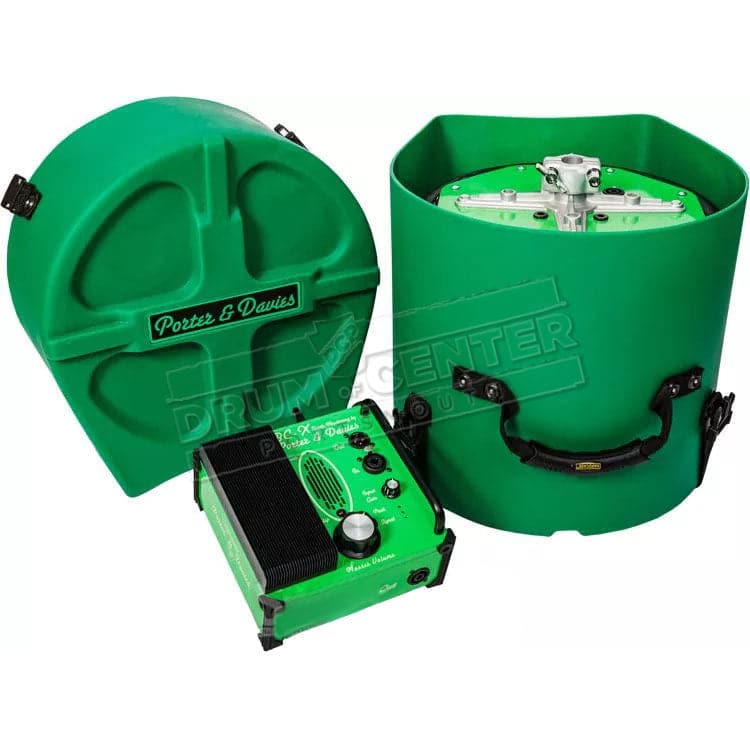 Porter & Davies BC-X Tactile Drum Monitor w/Black Vinyl Throne Top & Hardcase