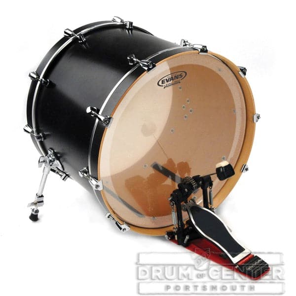 Evans EQ4 Clear Bass Drum Head, 16 Inch