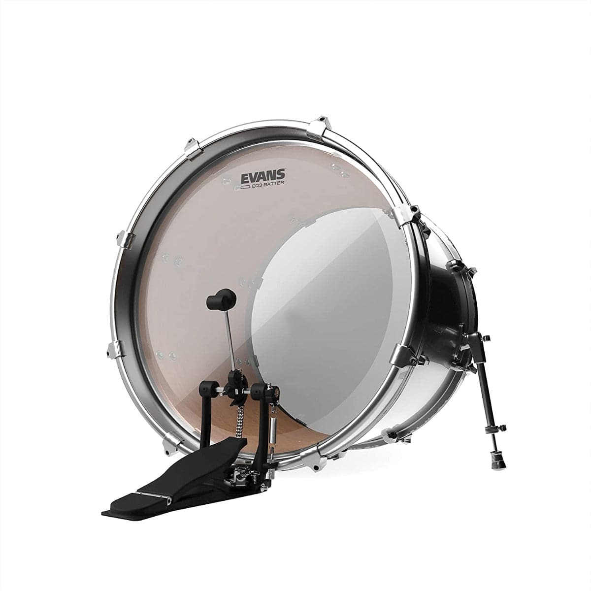 Evans EQ3 System Bass Drum Head Pack w/EQ Pad