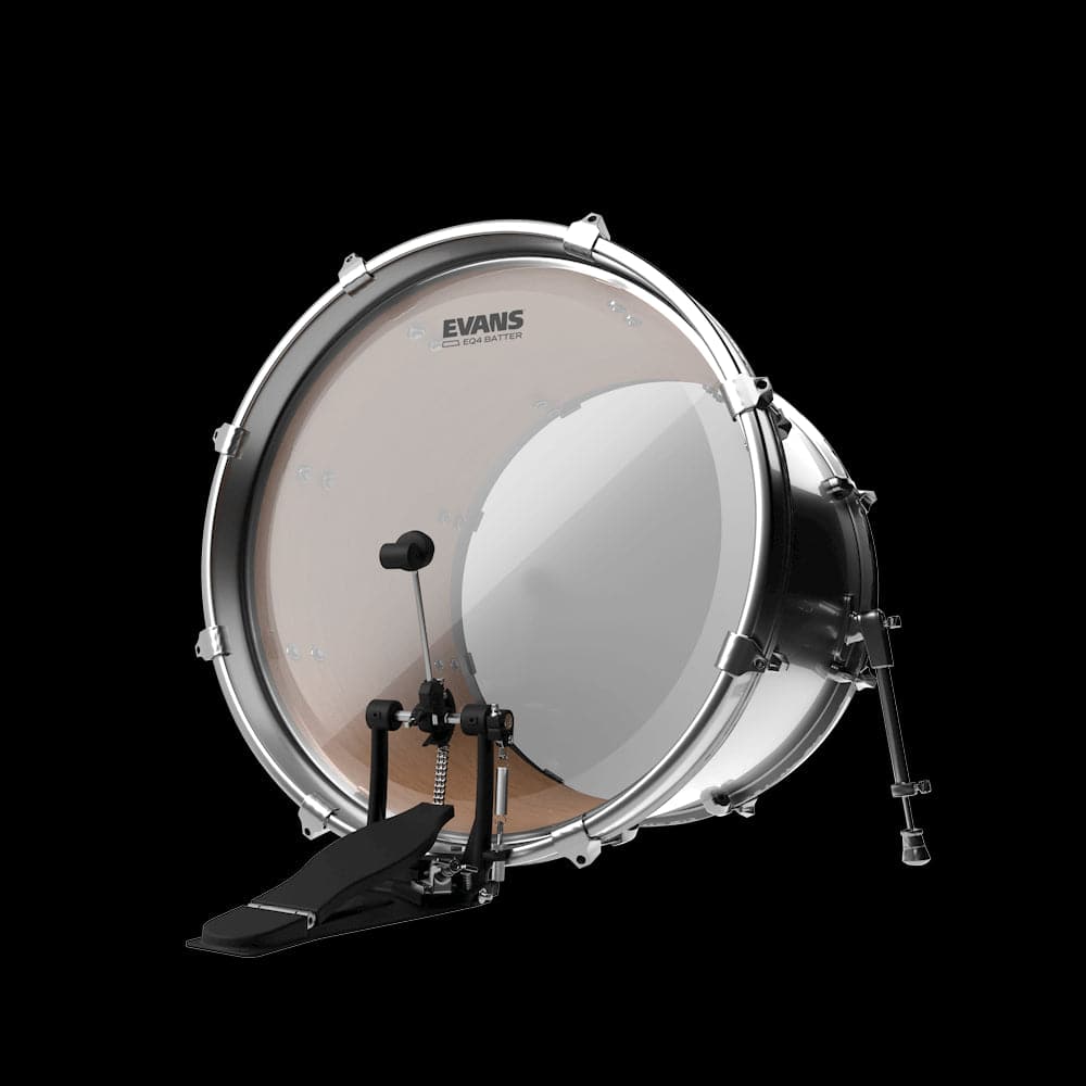 Evans 28 EQ4 Bass Drum Head Clear