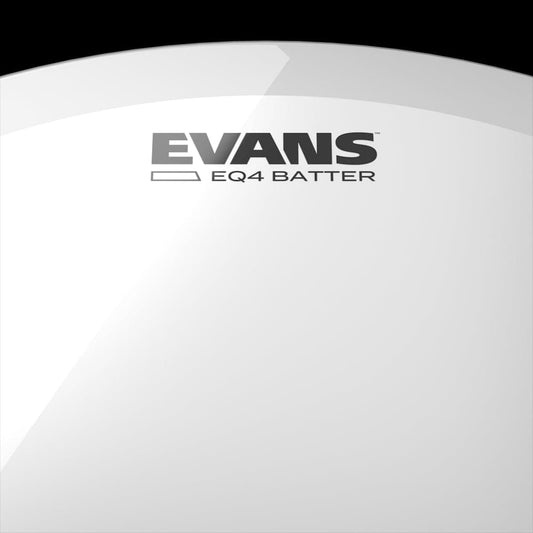Evans 28 EQ4 Bass Drum Head Clear
