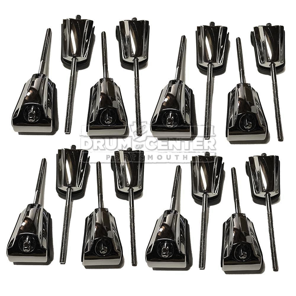 Pearl BDCWAV16 Bass Drum Claw/Tension Rod Set of 16 Chrome