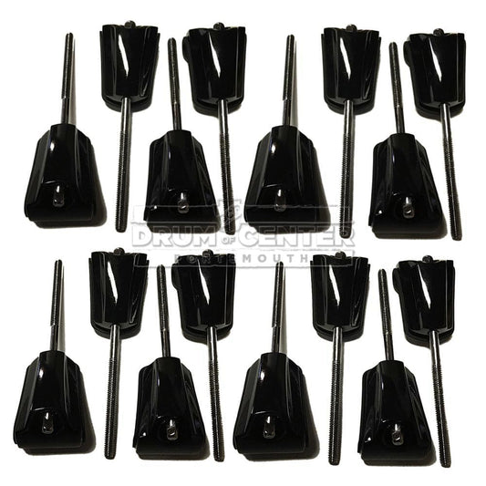Pearl BDCWAV16/B Bass Drum Claw/Tension Rod Set of 16 Black
