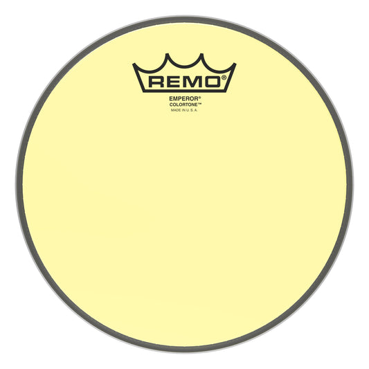 Remo Emperor Colortone Yellow 8 Inch Drum Head
