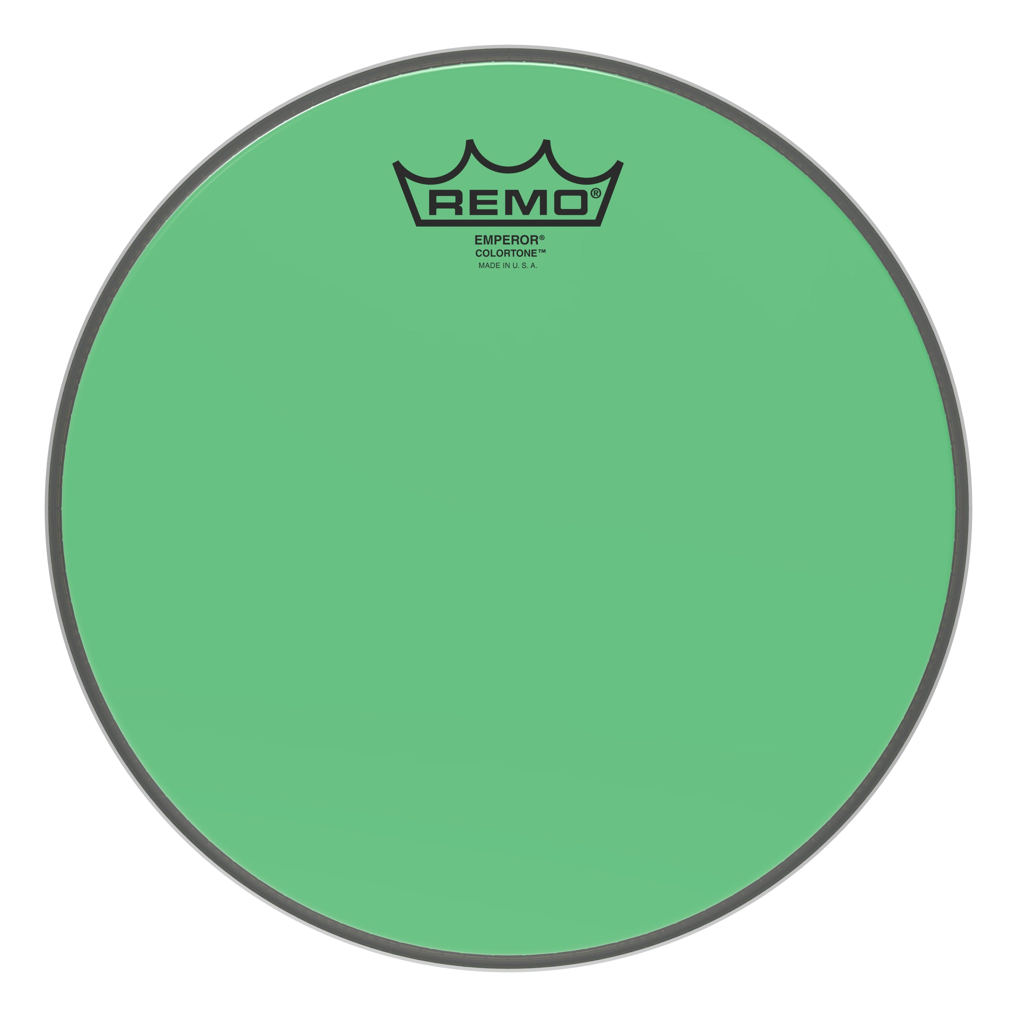 Remo Emperor Colortone Green 10 Inch Drum Head