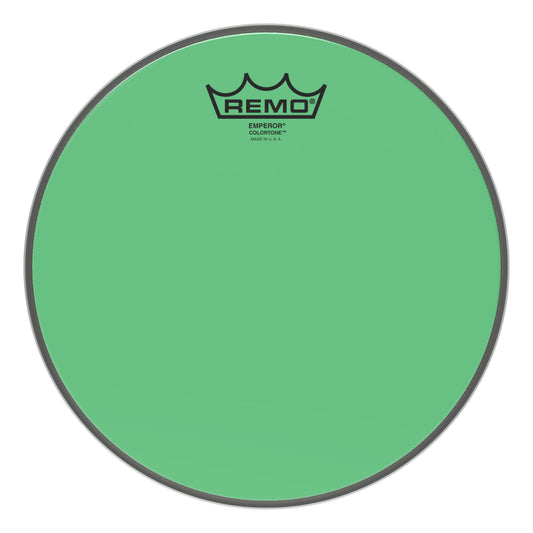 Remo Emperor Colortone Green 10 Inch Drum Head