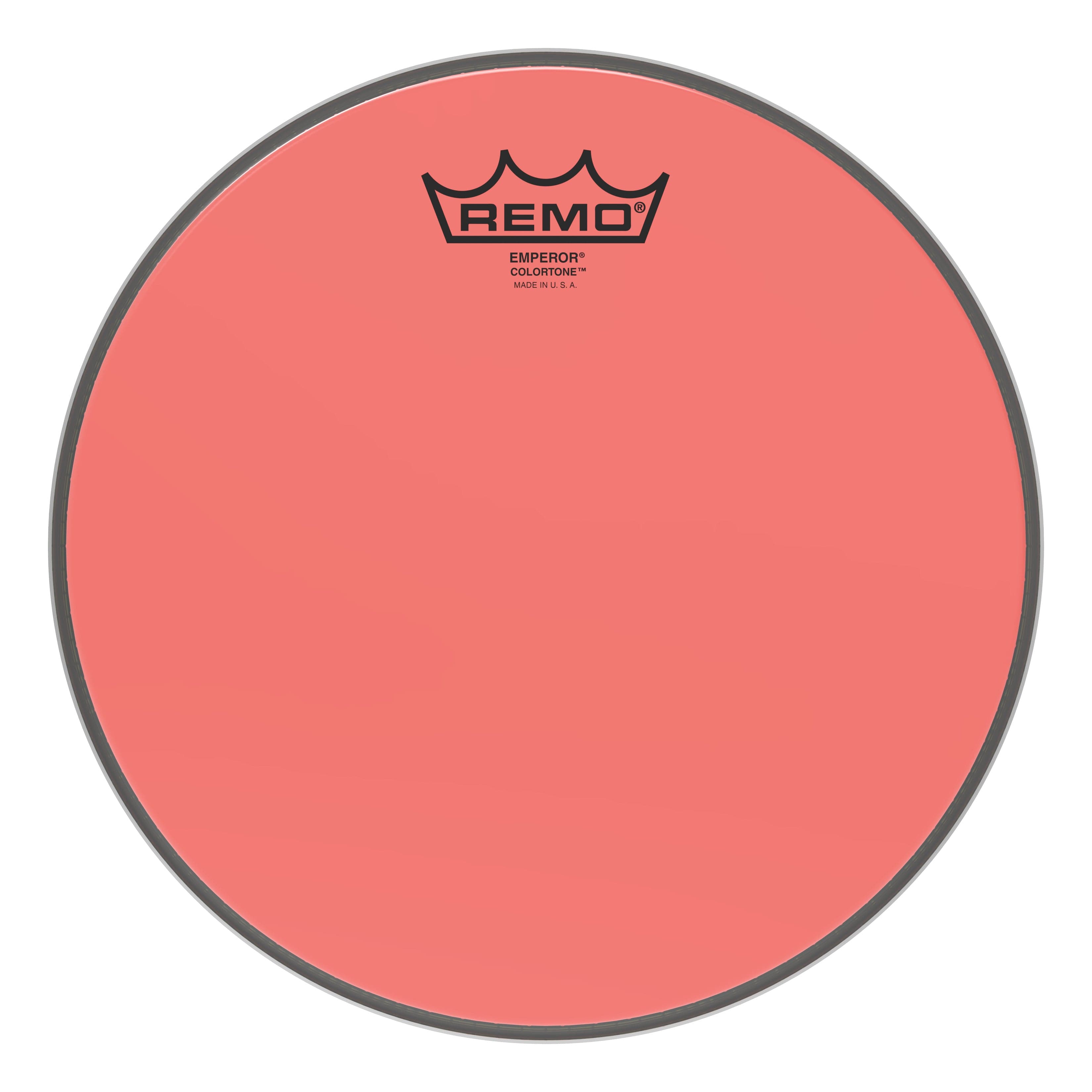 Remo Emperor Colortone Red 10 Inch Drum Head