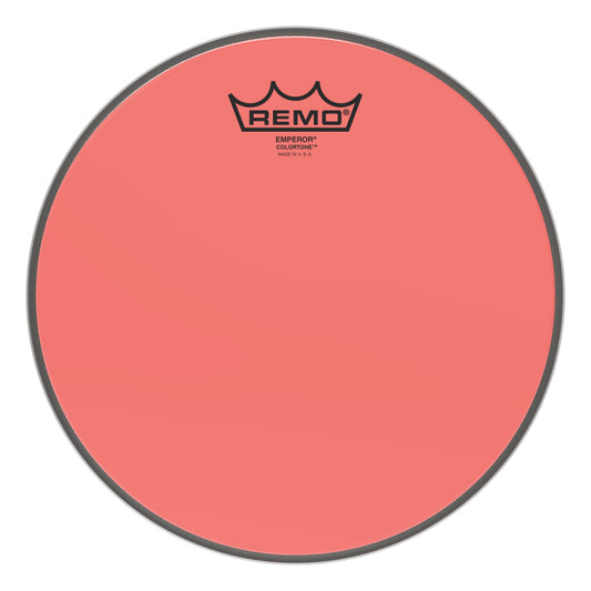 Remo Emperor Colortone Red 10 Inch Drum Head