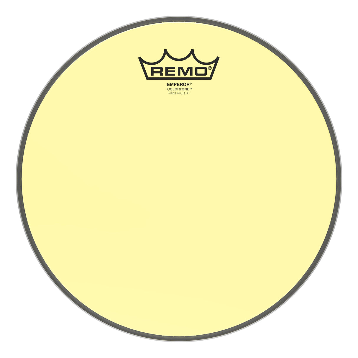 Remo Emperor Colortone Yellow 10 Inch Drum Head