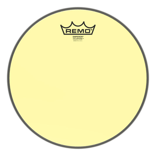 Remo Emperor Colortone Yellow 10 Inch Drum Head