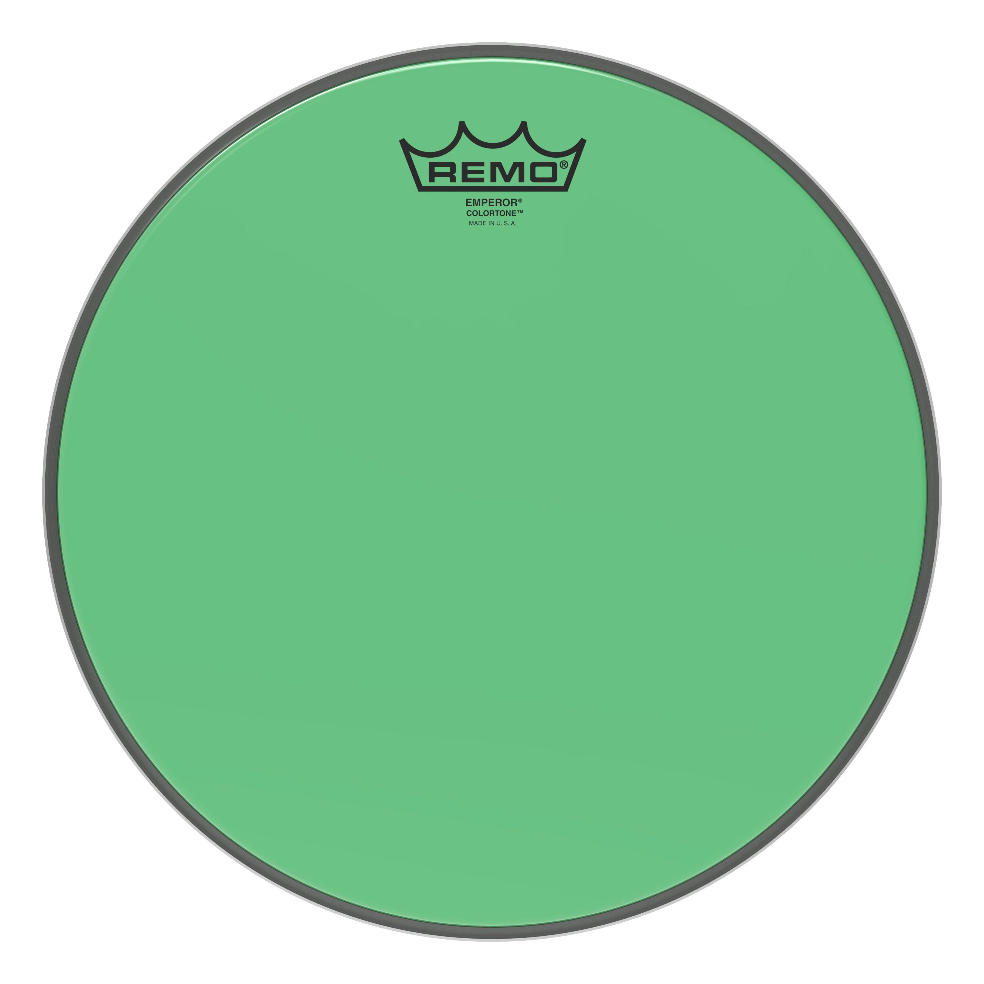 Remo Emperor Colortone Green 12 Inch Drum Head