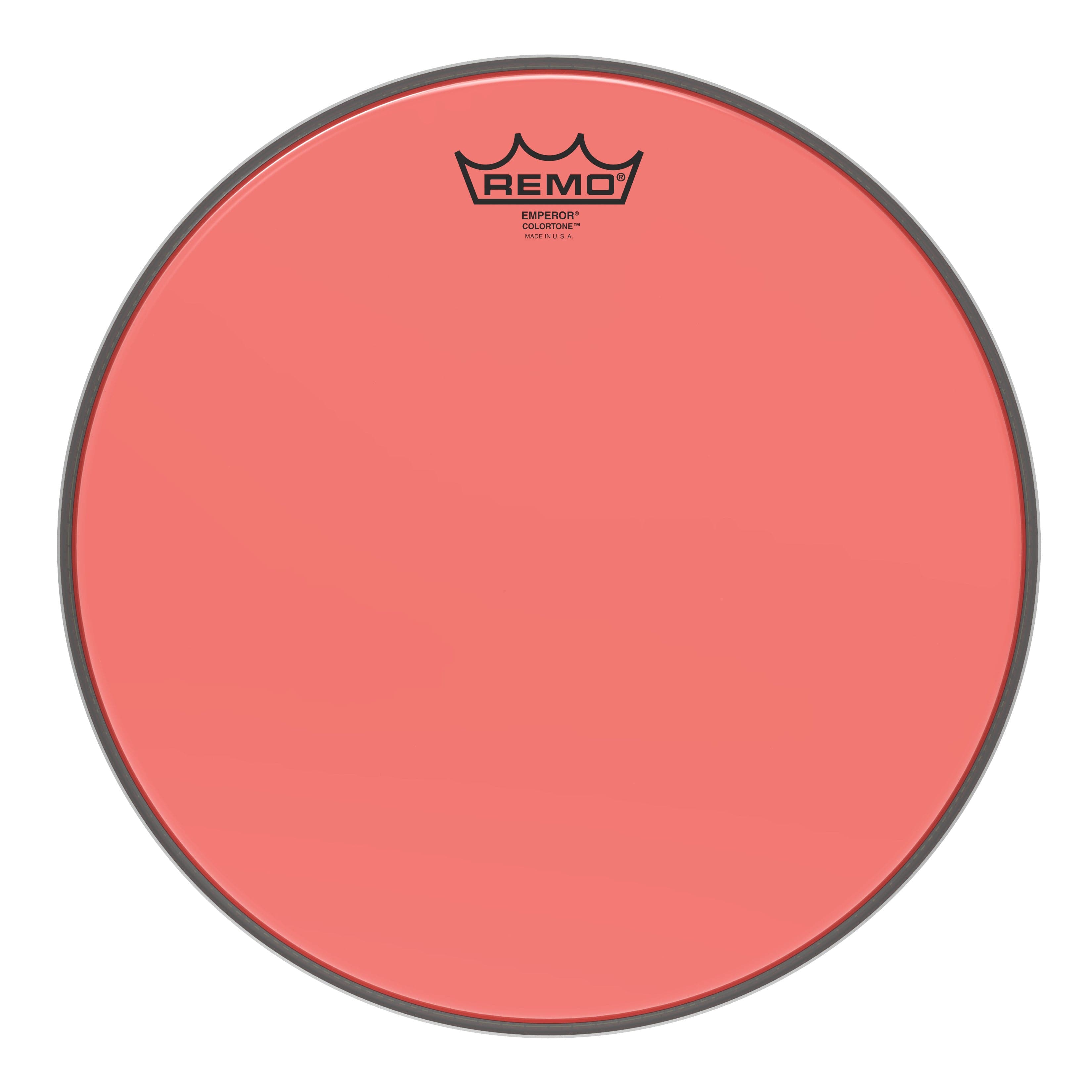 Remo Emperor Colortone Red 13 Inch Drum Head