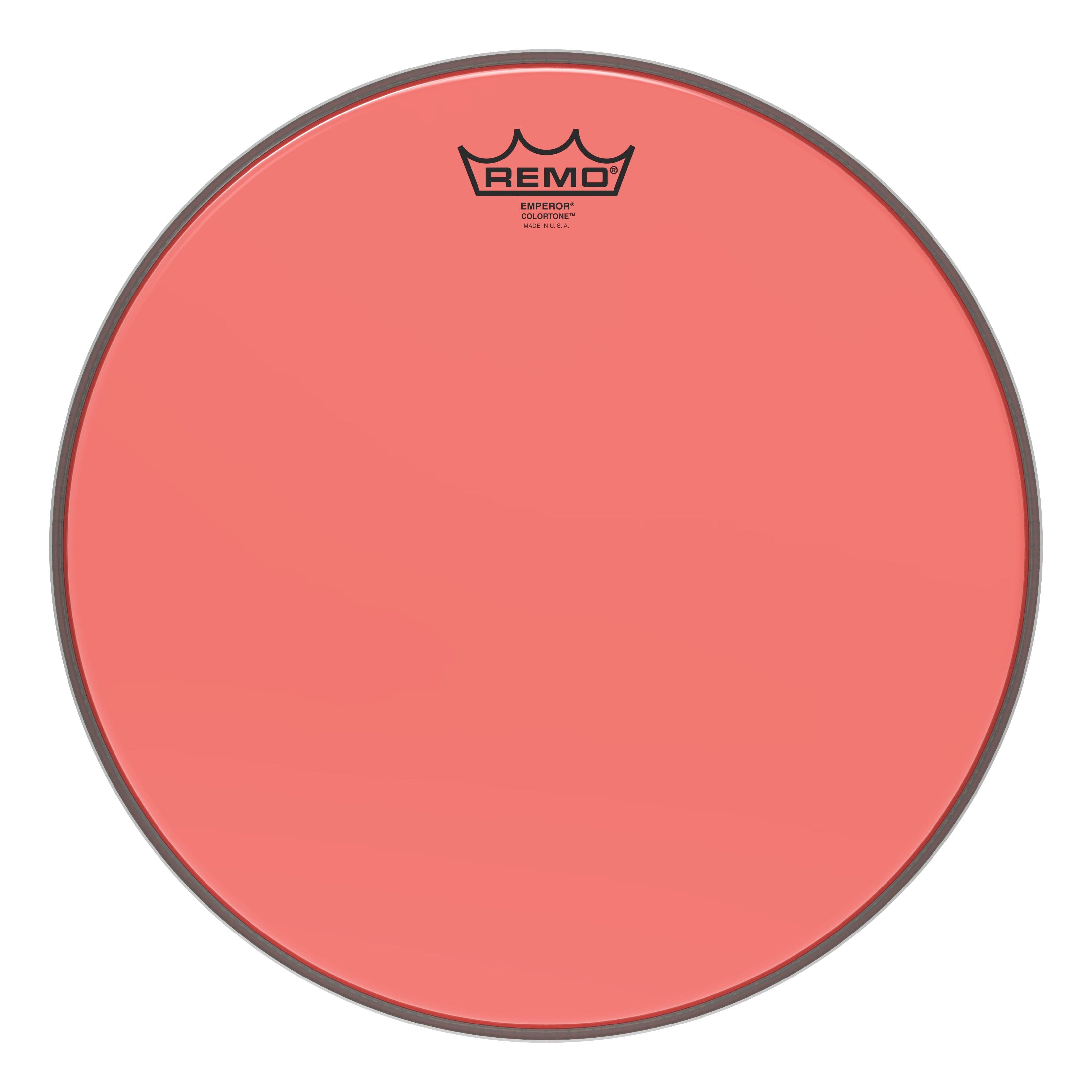 Remo Emperor Colortone Red 14 Inch Drum Head
