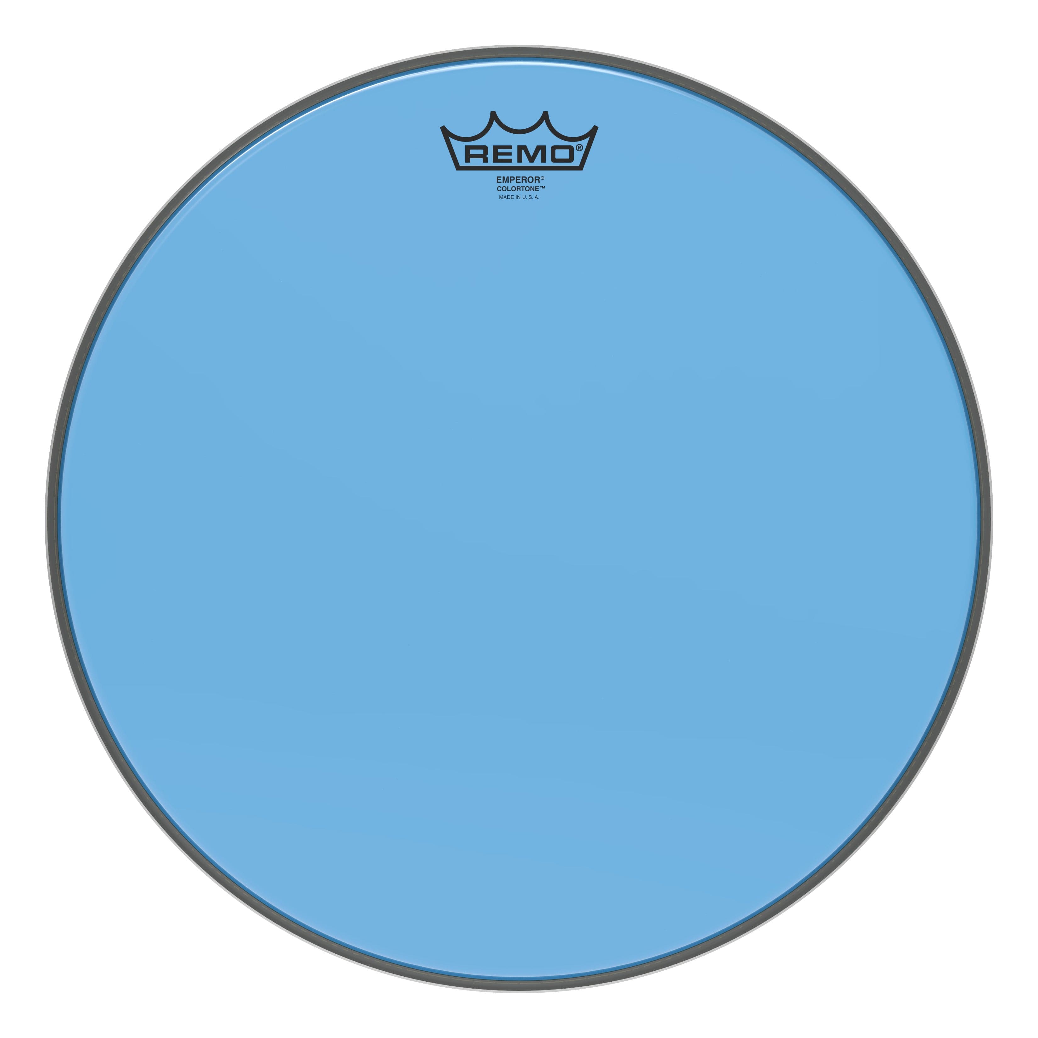 Remo Emperor Colortone Blue 15 Inch Drum Head