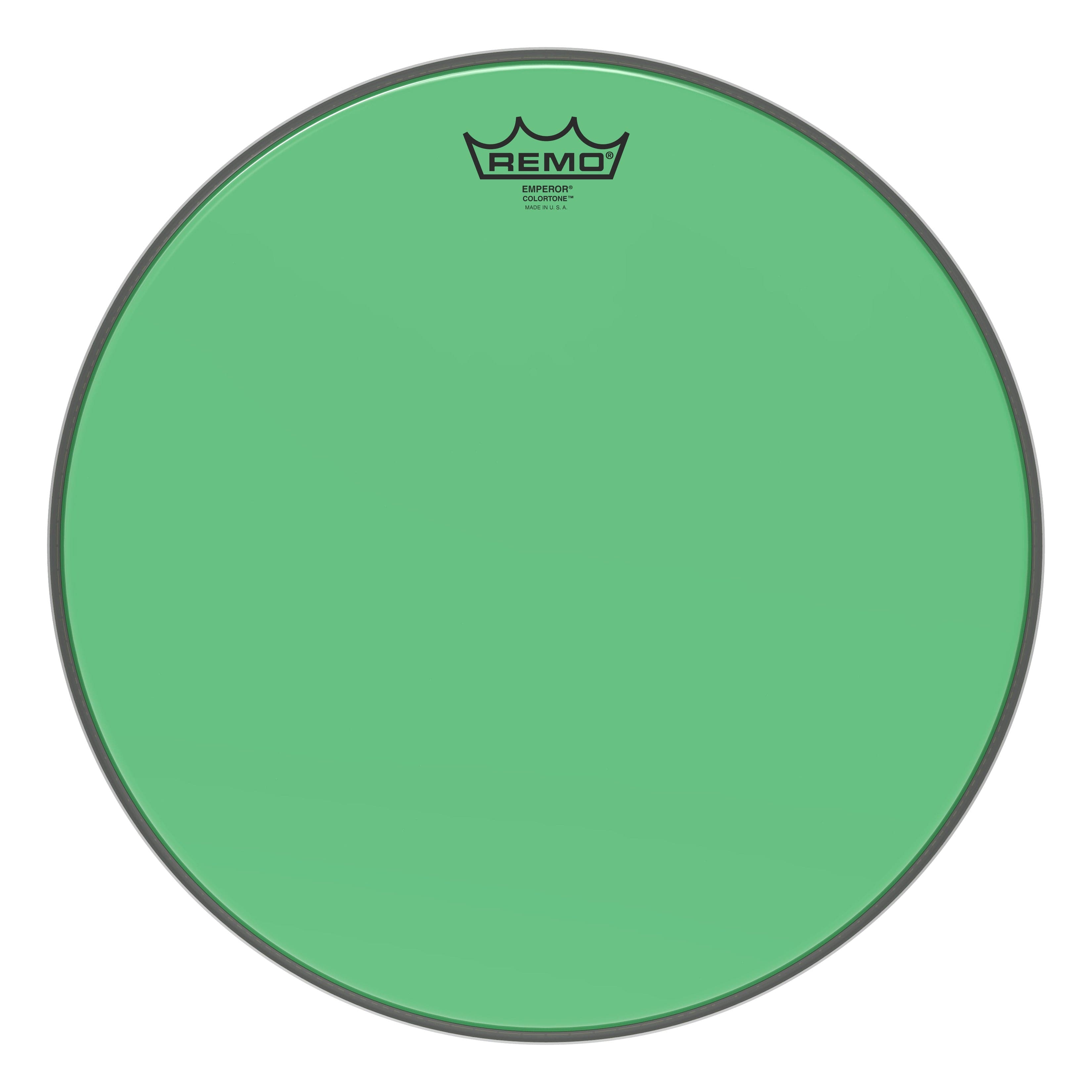 Remo Emperor Colortone Green 15 Inch Drum Head