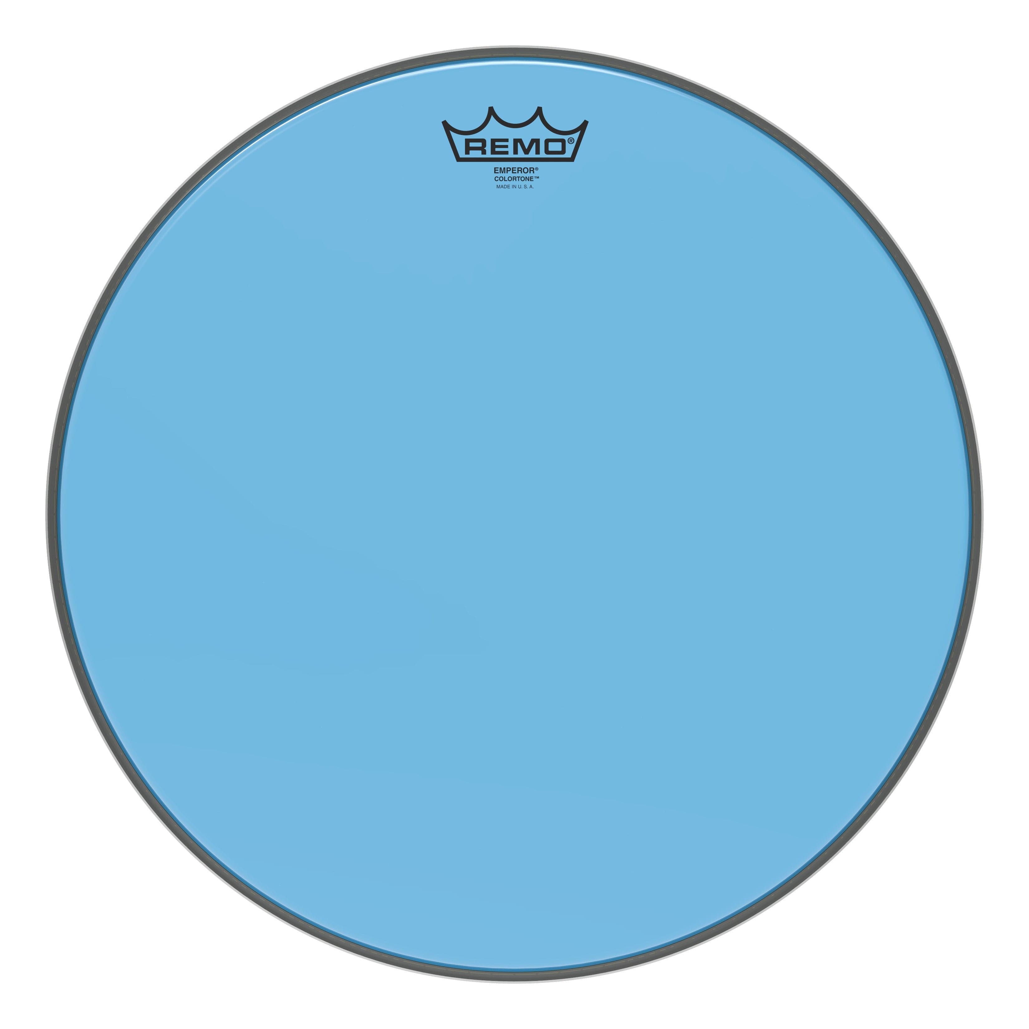 Remo Emperor Colortone Blue 16 Inch Drum Head