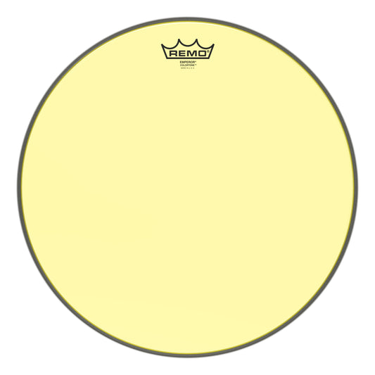 Remo Emperor Colortone Yellow 16 Inch Drum Head