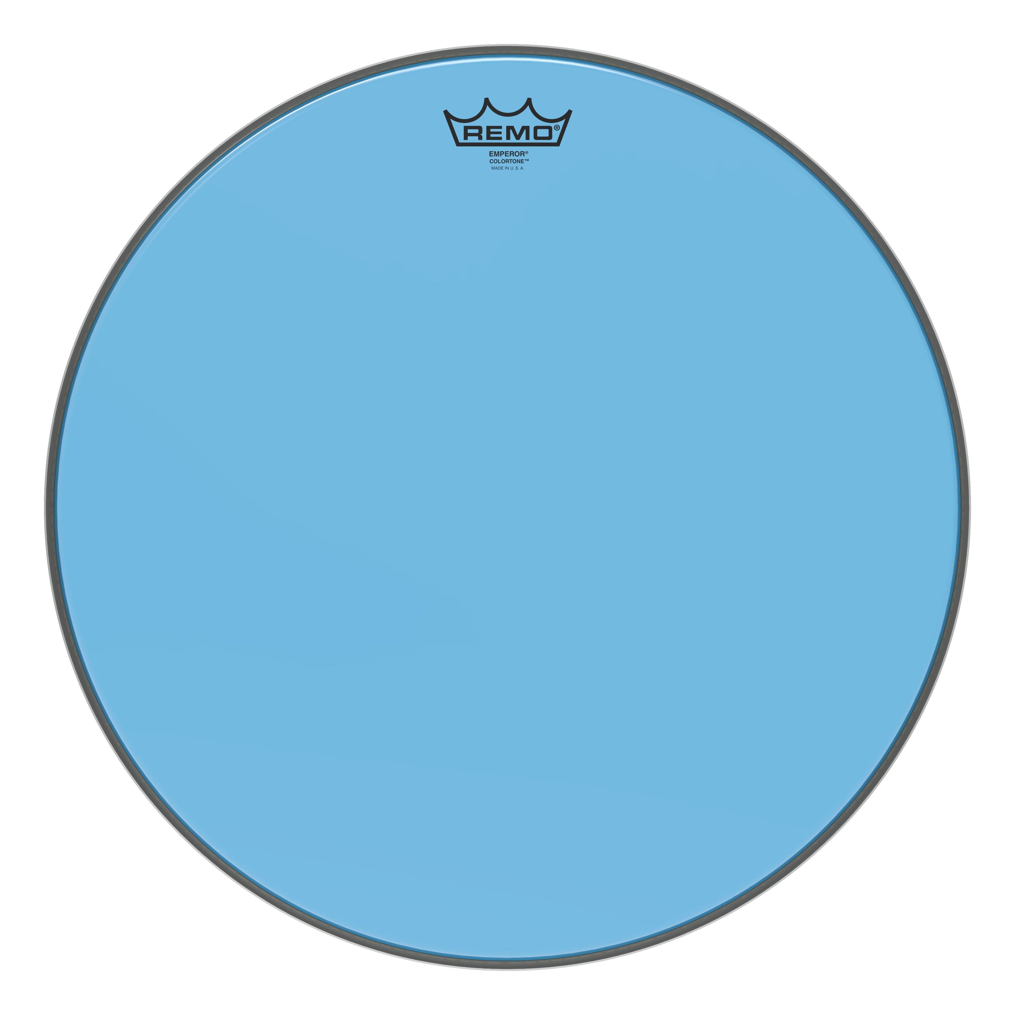 Remo Emperor Colortone Blue 18 Inch Drum Head