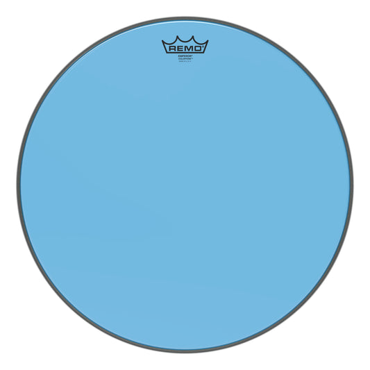 Remo Emperor Colortone Blue 18 Inch Drum Head
