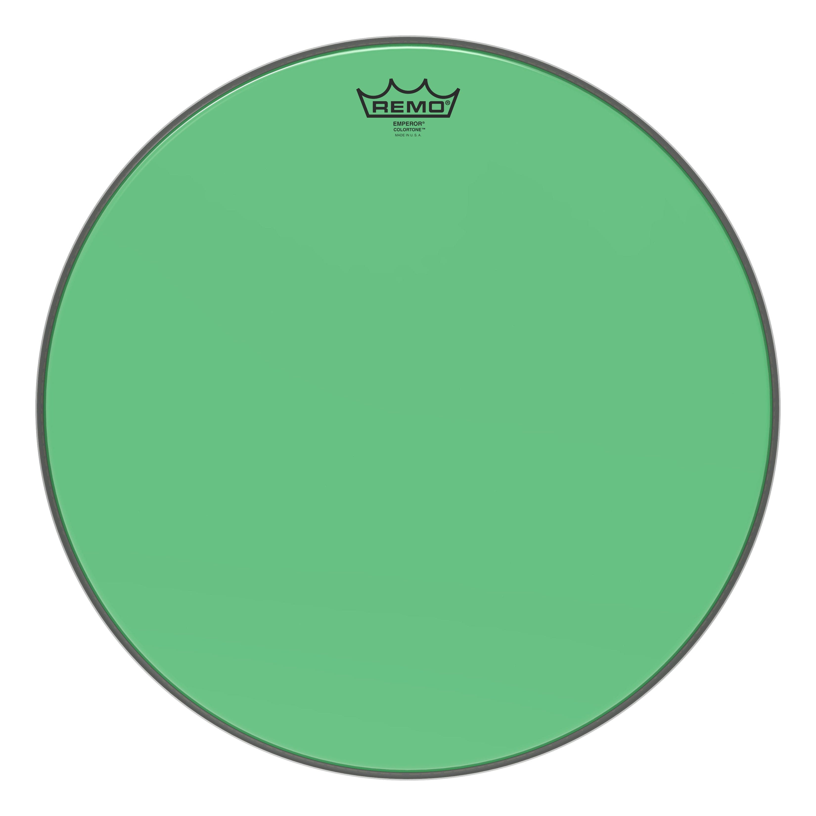 Remo Emperor Colortone Green 18 Inch Drum Head