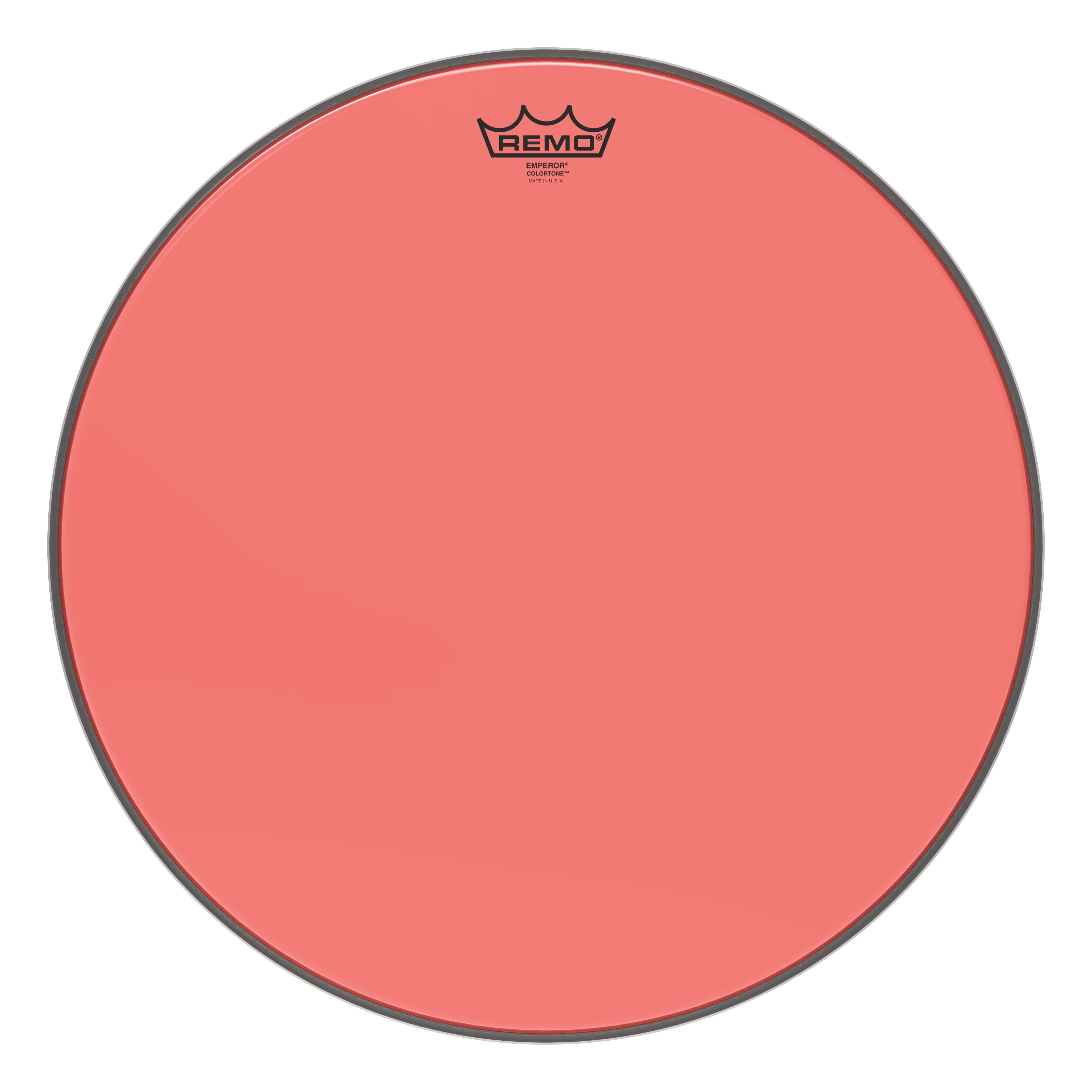Remo Emperor Colortone Red 18 Inch Drum Head