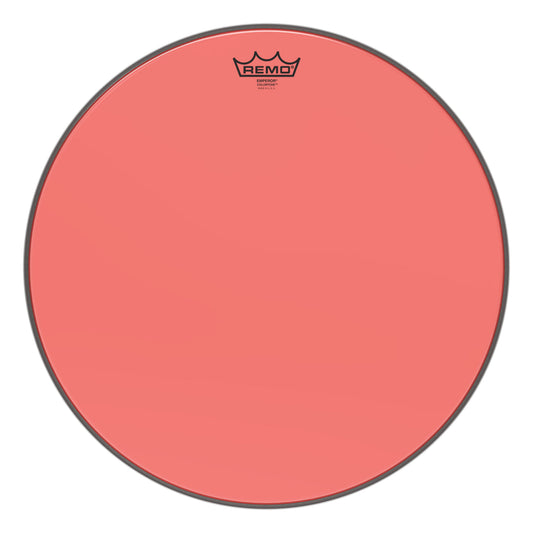 Remo Emperor Colortone Red 18 Inch Drum Head