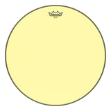 Remo Emperor Colortone Yellow 18 Inch Drum Head