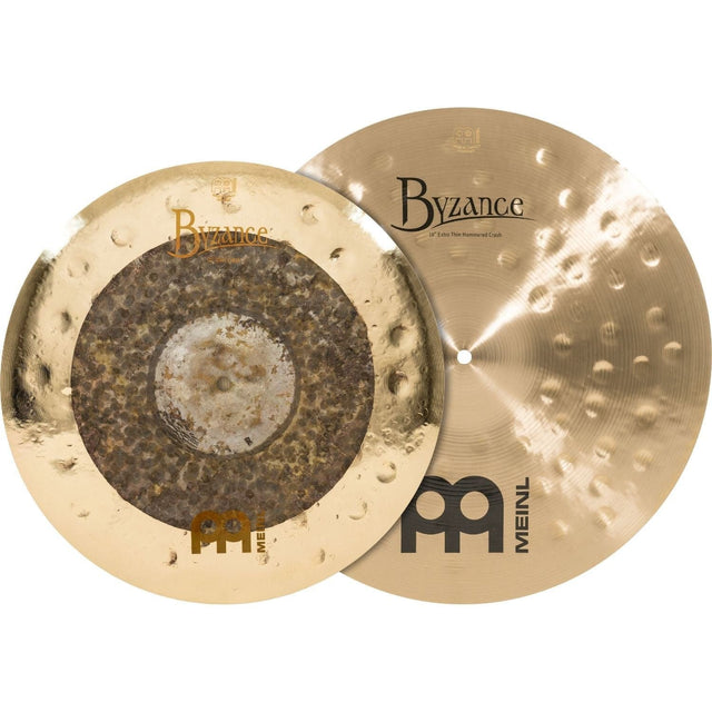 Meinl Byzance Mixed Crash Cymbal Pack - Dual 16" & Extra Thin Hammered 18"